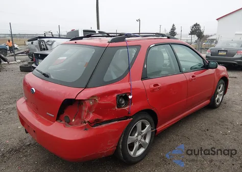 2006 Subaru Impreza 2.5I z USA, uszkodzony, nr VIN JF1GG67616H807957